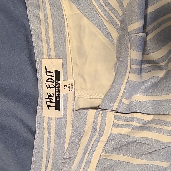 The Edit By Seventeen Womens Juniors Size 13 Wide Leg Pants NWT - Picture 4 of 11